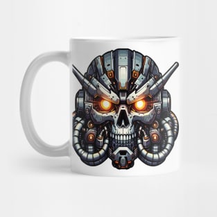 Biomech Skull S01 D61 Mug